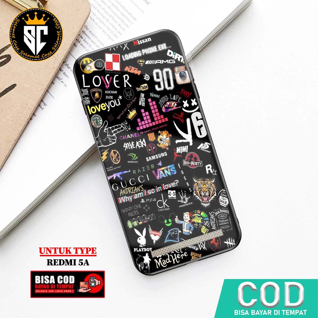 Case Xiaomi Redmi 5A Casing Xiaomi Redmi 5A Selamet Case [SRBK] Case Glossy Case Aesthetic Custom Ca