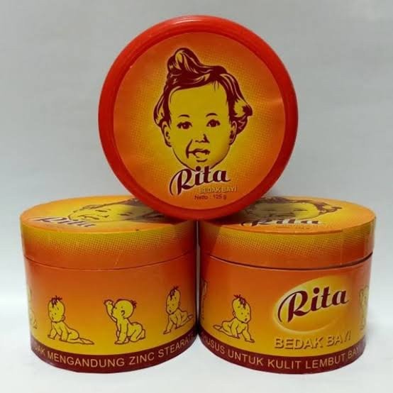 BEDAK BAYI RITA / LOOSE POWDER/BABY POWDER ORIGINAL LEMBUT WANGI