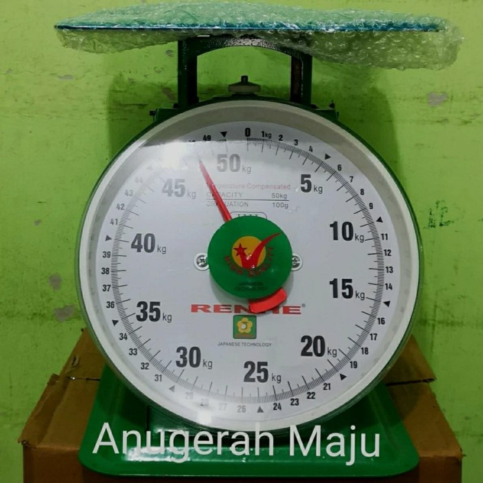 Timbangan Duduk Jarum 50K Vietnam Qlty /Timbangan Manual REN HE 50 kg