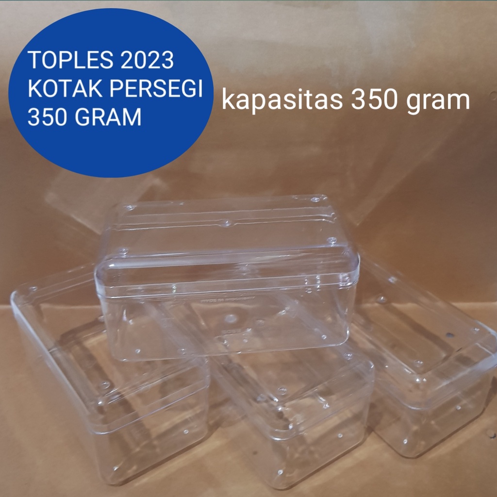 TOPLES KUE KAPASITAS 250 GRAM / 350 GRAM / TOPLES PLASTIK BENING / LUSIN jkrta