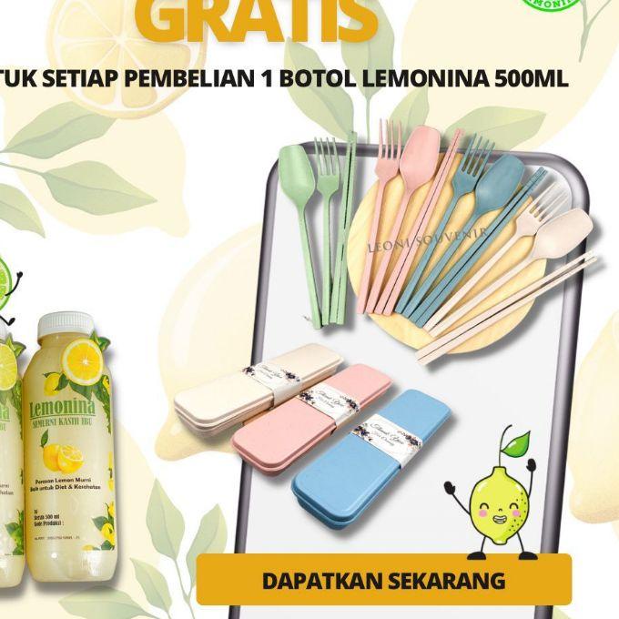 

♤ Lemonina 500ml murni untuk diet dan daya tahan tubuh F ✦