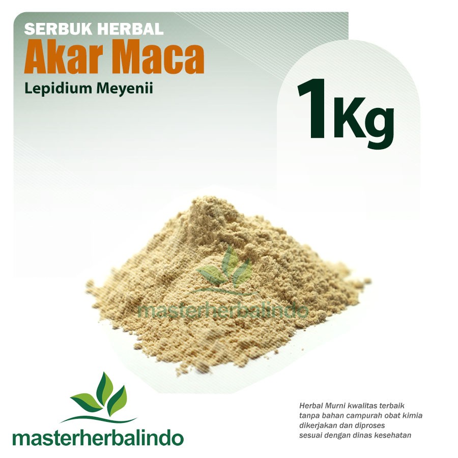 Root Yellow Maca Extract powder Food Grade / Bubuk Akar Maca 1 kg