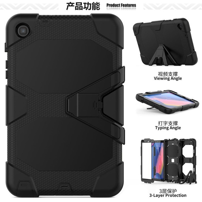 Samsung Galaxy Tab A7 Lite 2021 T225 rugged armor silicon casing cover