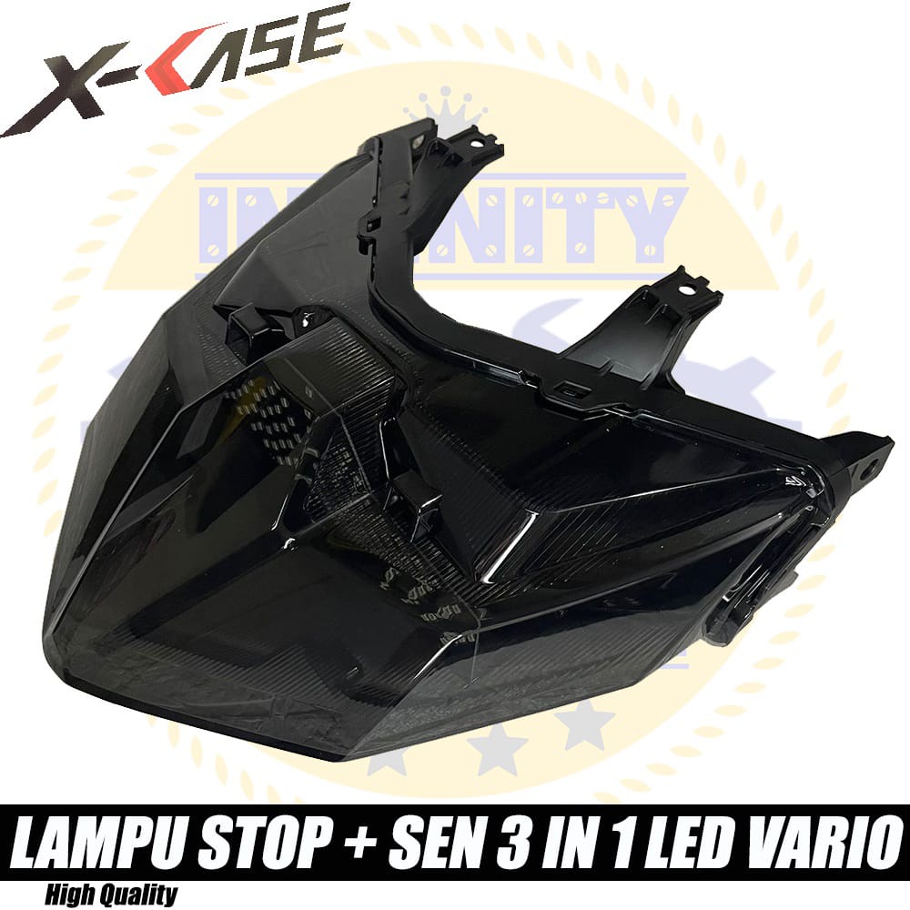 LAMPU STOP + SEN 3 IN 1 LED X-CASE WD 108 UNTUK ALL NEW VARIO 125 VARIO 150 2018-2022 LAMPU STOP LED VARIO 125/150