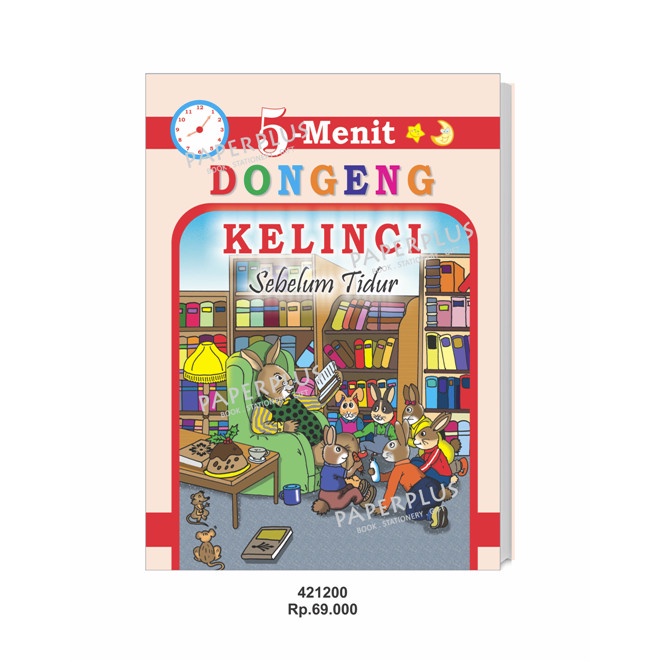 Terlaris 5 Menit Dongeng Kelinci Sebelum Tidur