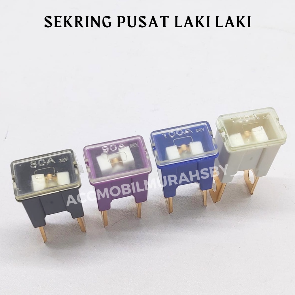 Sekring pusat laki-laki besar 30A-120A / sekring pusat utama besar laki&quot; cowok harga per pcs