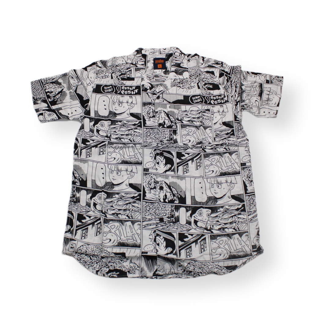 KEMEJA LENGAN PENDEK PARADOX RAYON MOTIF HAWAI PRIA TERBARU ORIGINAL KEMEJA DISTRO MOTIF