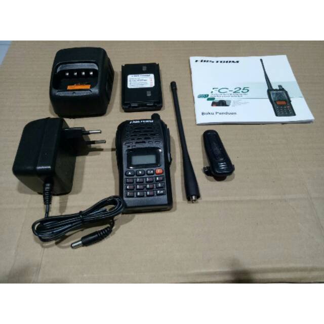 HT FIRSTCOM FC 25 5 Watt, FC-25 Dual Band VHF UHF Radio Komunikasi FC25 setara FC27 Garansi 1 tahun 