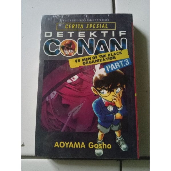 Komik Detektif Conan vs Men of The Black Part 3