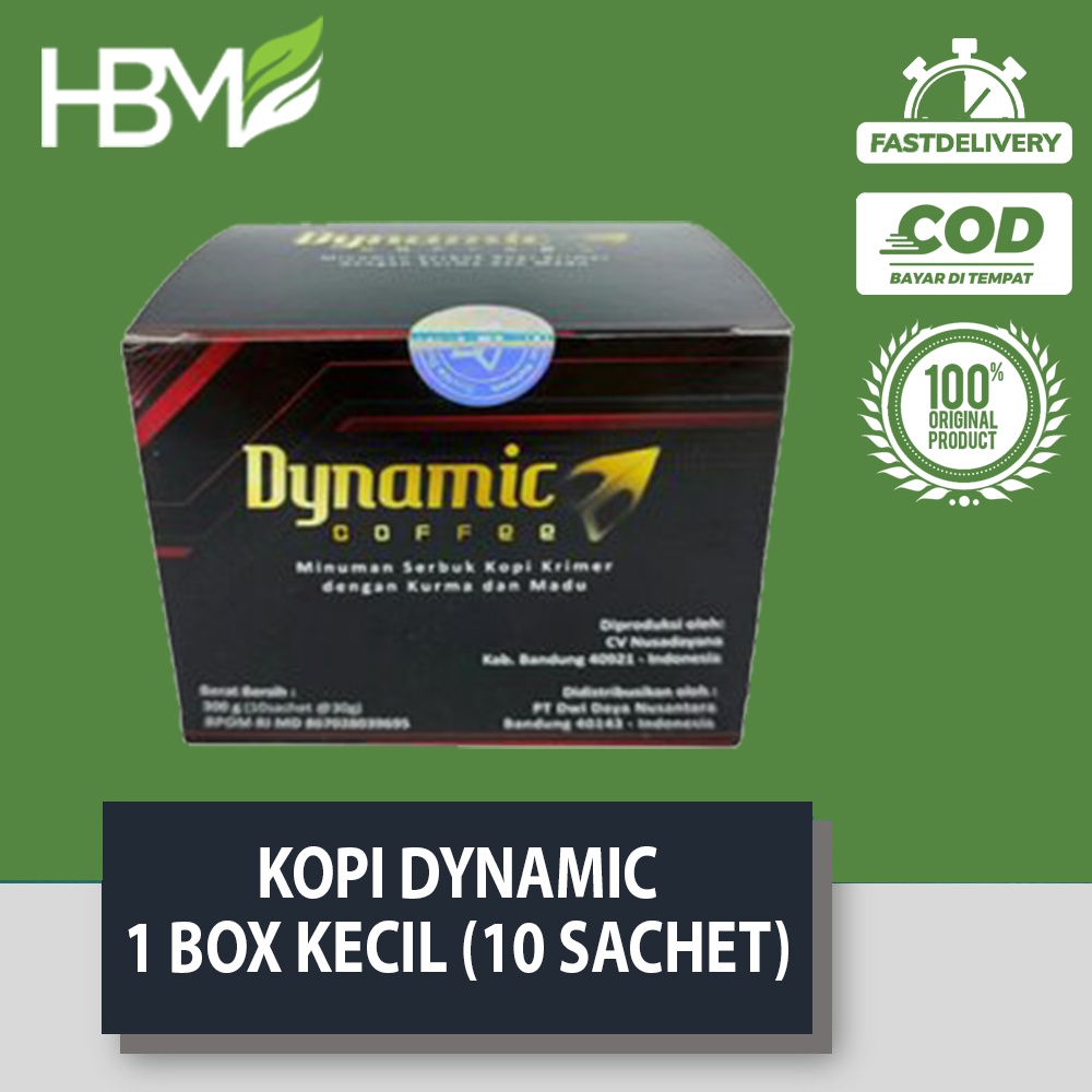

KOPI DYNAMIC ORIGINAL 1 BOX KECIL ISI 10 SACHET