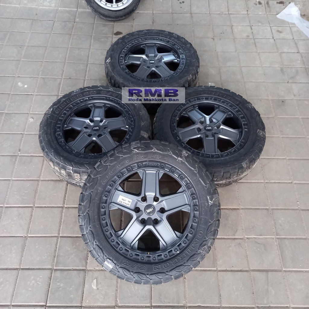 VELG MOBIL BEKAS HSR WOLWAL RING 20 COCOK BUAT HILUX PAJERO FORD RANGER FORTUNER