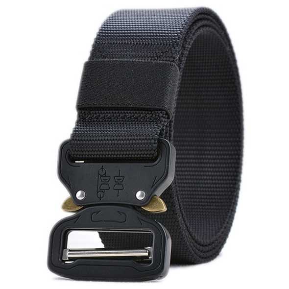 [COD] Tali Ikat Pinggang Sabuk Traveler Pria Anti Xray Plastik Automatic Buckle Belt Canvas Material Kanvas Tebal Aksesoris Fashion Laki Premium Kantor Kantoran Hitam Hijau Tectical