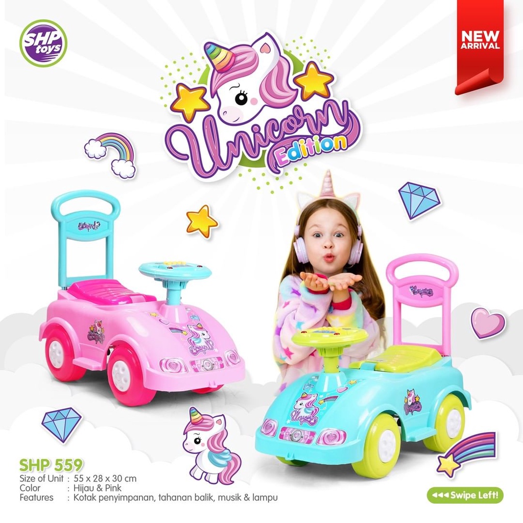 SHP Toys Ride on Cars BTL 559 Mainan mobil mobilan dorong