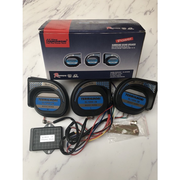 KLAKSON MOBIL 3 KEONG TELOLET 8 SUARA PLUS MODUL