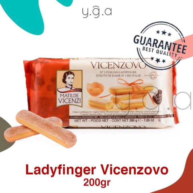 

JUAL Ladyfinger Matilde Vicenzi Vincezovo / Lady Finger 200gr