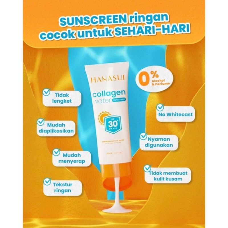 SUNCREEN HANASUI BPOM SPF30 PA+++