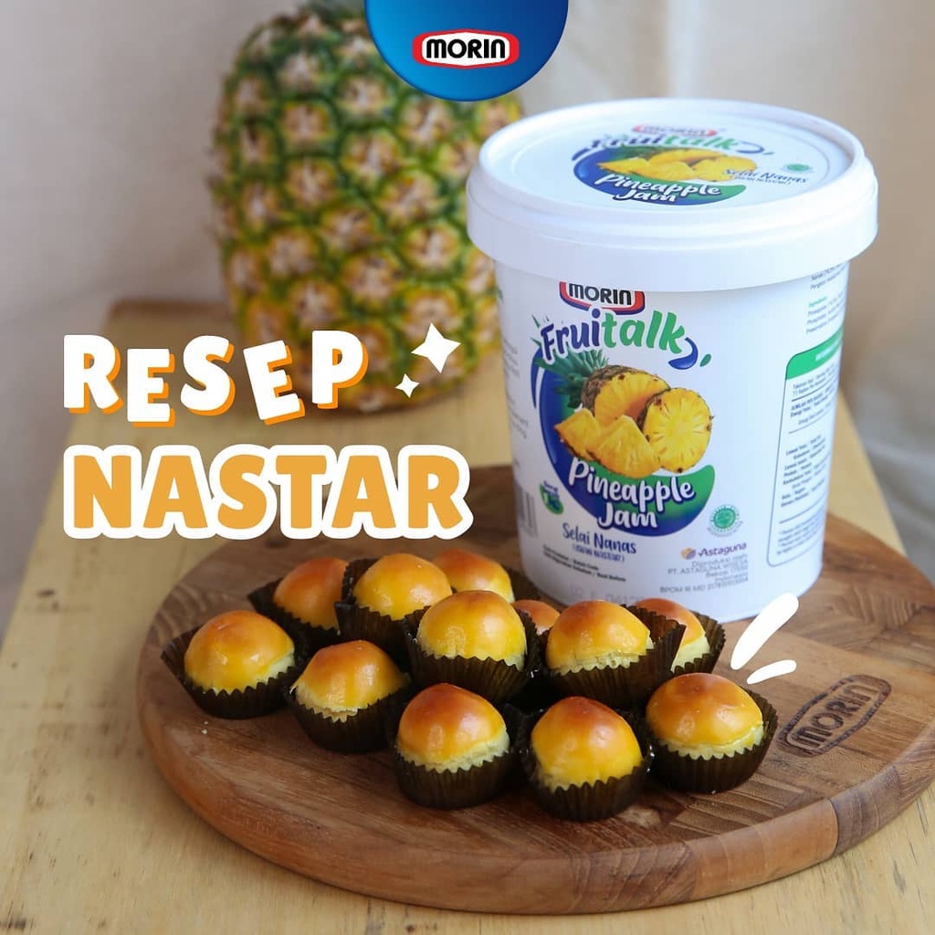 

2Xbtygneal Sakha Snack ) Morin Fruitalk Pineapple Jam 1 Kg Selai Nanas Isian Nastar