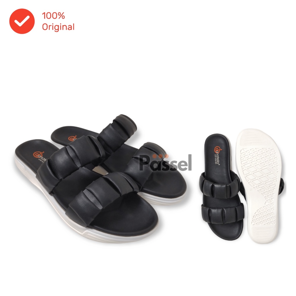 Donatello Sz. 36-40 Sandal Slip On Wanita Kasual | RI613103 / RI613104