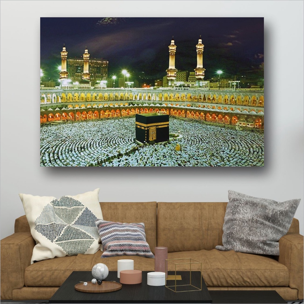 Hiasan Dinding Custom Mekkah Ka'bah