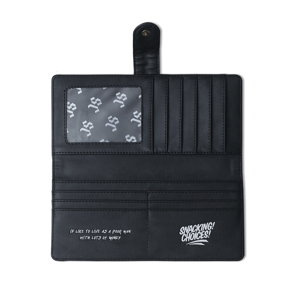 Snackingchoices Wallet Long Pablo Black