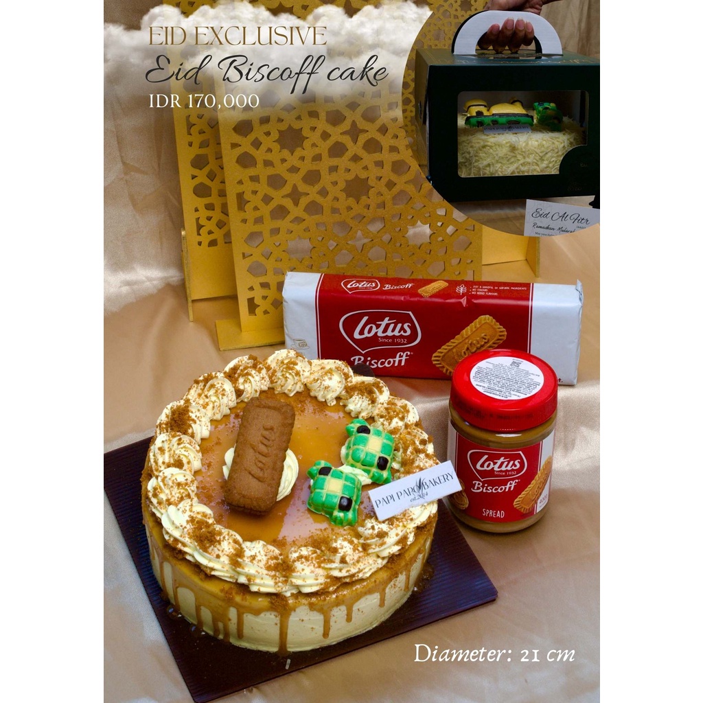 

EID BISCOFF CAKE - Hampers Ramadhan 2023