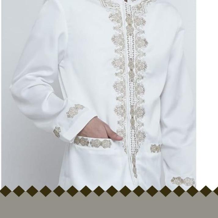 Buruan Serbu Jasko Putih Bordir Katun Premium Tasikmalaya Jumbo Jas Koko Kawalu 357➪