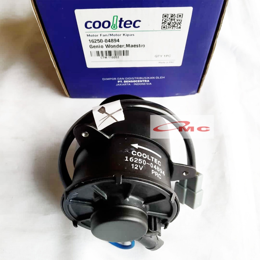 Motor Fan / Kipas Radiator Corolla Great, Soluna, Corona Absolut 16250-04894-COOLTEC