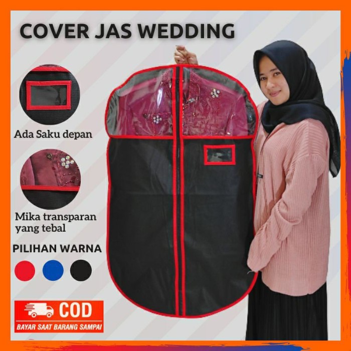 Terlaris Cover Jas Pria Sarung Jas Pria Suit Cover Cover Gantungan Baju Jas