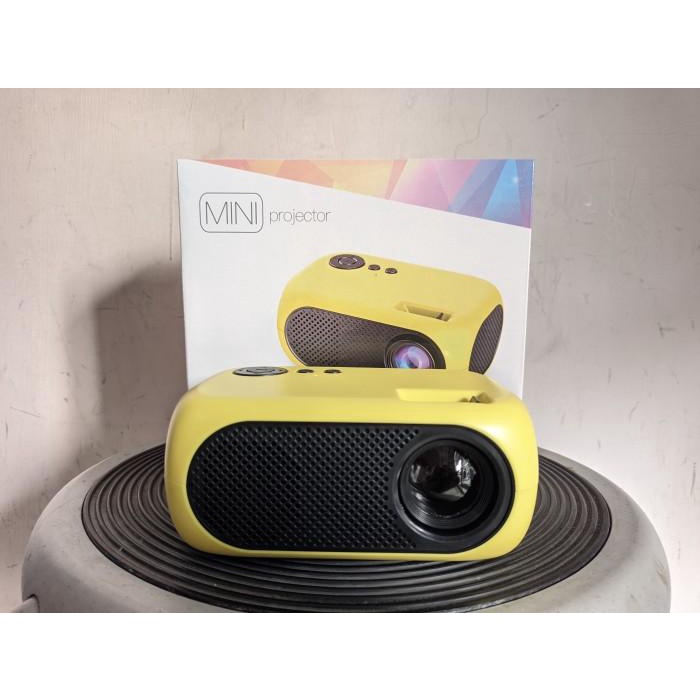 Projector Mini M24 Portable 1080P Proyektor 1200 Lumens Beamer 3D