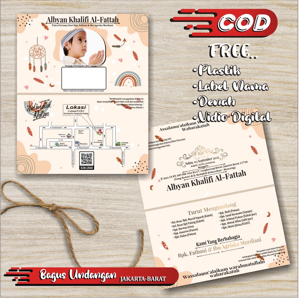 

Undangan, Khitanan, Murah, Pesta, Blangko , Cetak ,2024