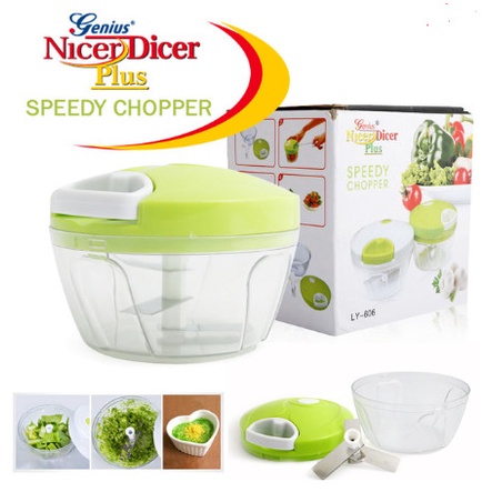 Speedy Chopper - Manual vegetable Chopper - Blender Manual
