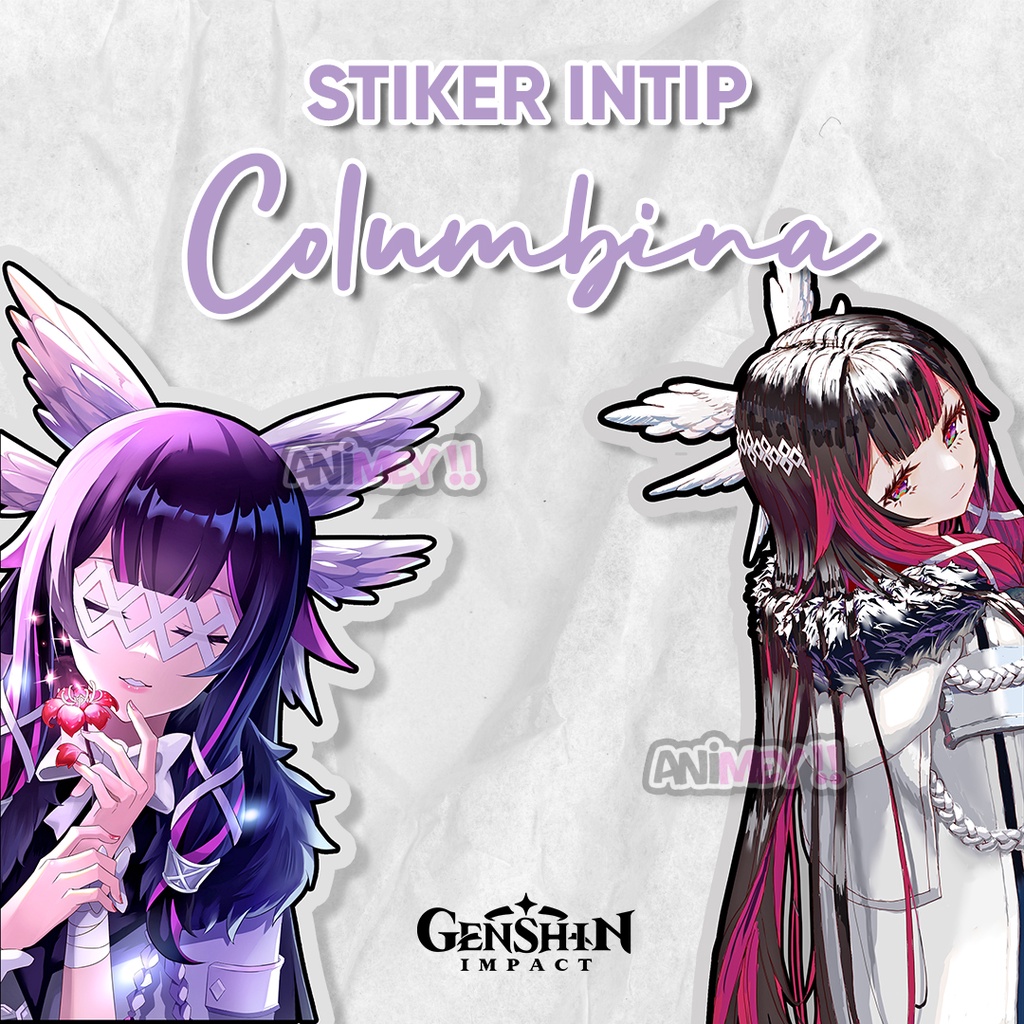 

Stiker Intip Samping Columbina Genshin Impact / stiker Waterproof