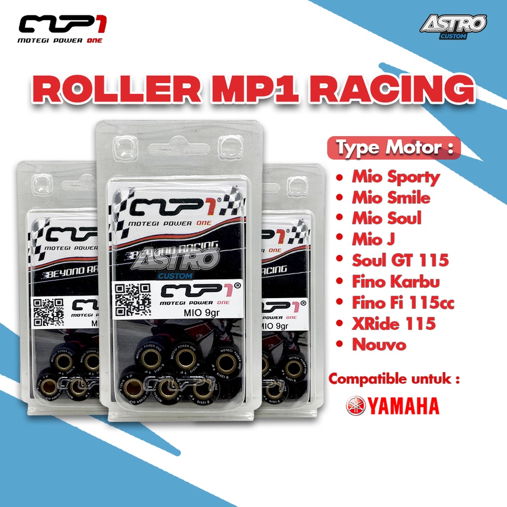 Roller MP1 Mio Karbu Mio Sporty Mio Smile Fino Karbu Mio J Fino 155 XRide 115 Soul GT 115 Roler CVT