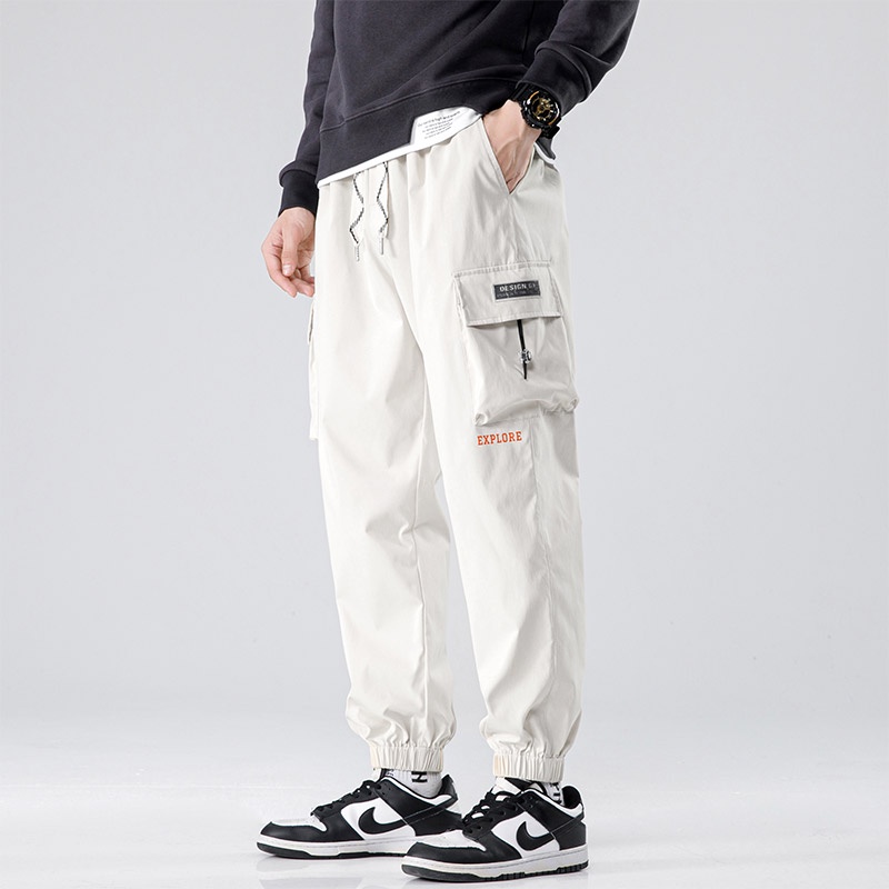 Celana Pria Celana Panjang Olahraga Multi-saku Overall Casual Sporty Fashion Pants K8820