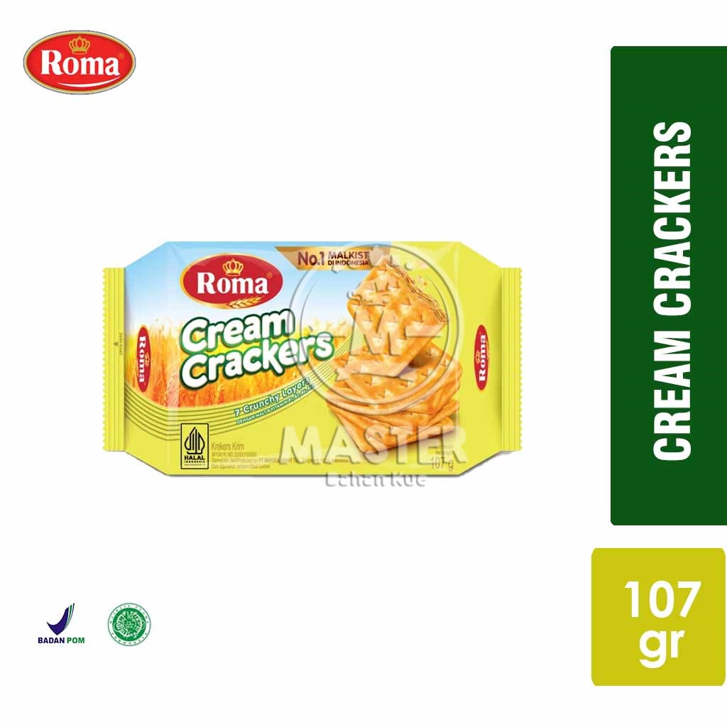 

Roma Malkist Cream Crackers / Biskuit / Krekers [107 gr]