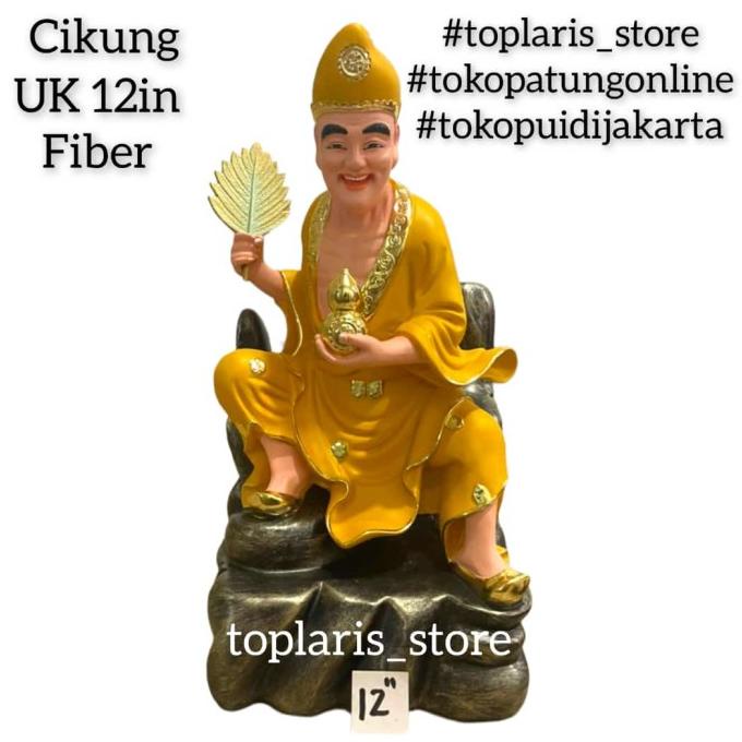 Patung Dewa Chikung Fiber 12in 022