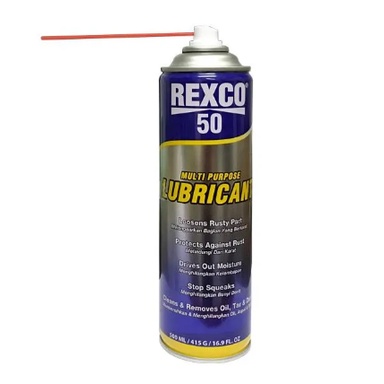 REXCO 50 500ml Cairan Pelumas 500 ml Lubricant / Pelumas Anti Karat Penetrating Oli Serba Guna Rexco50 500 ML