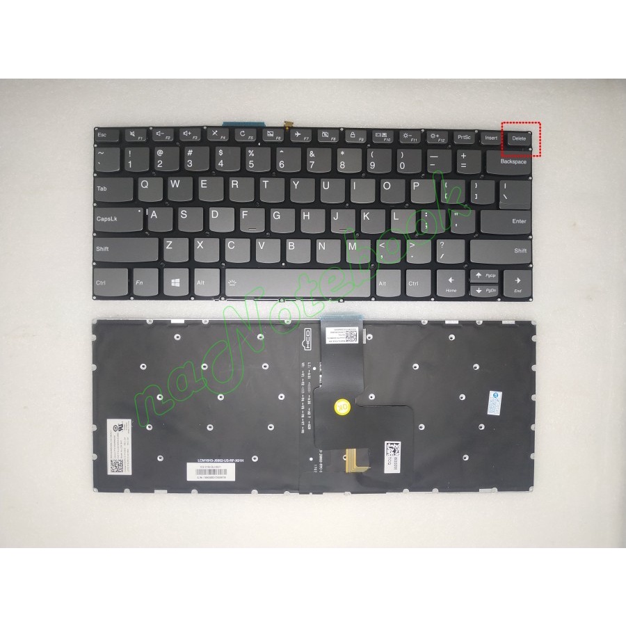 KEYBOARD LENOVO IDEAPAD SLIM 3 14ADA05 14ARE05 14iiL05 14iML05 V130-14IGM V130-14IKB V330-14ARR V330