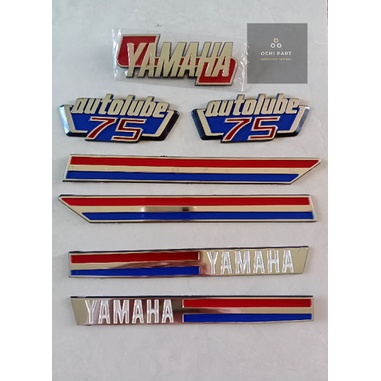 Emblem Emblim Logo Body Set Yamaha V75 V 75