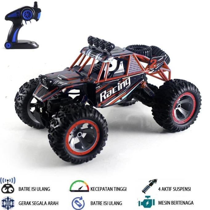 Mainan Mobil Remot Kontrol RC Buggy Racing Super Fast