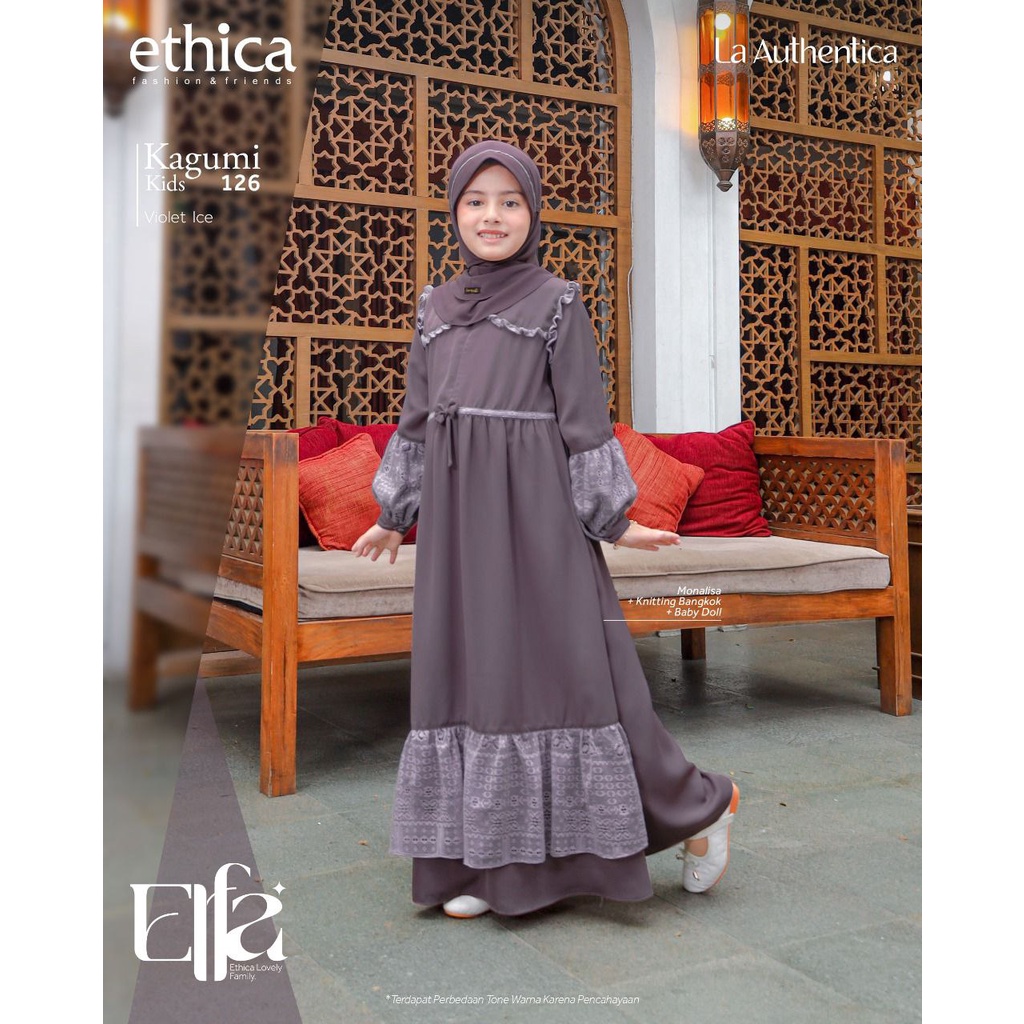 Ethica Terbaru / Elfa 264 Violet Ice / Fashion Muslim