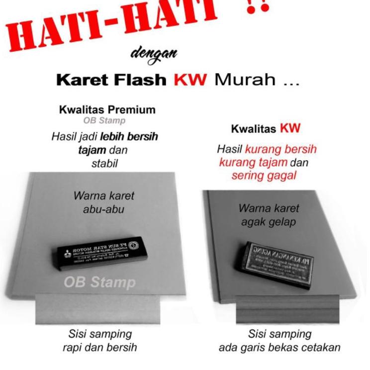 

COD Karet Stempel Flash 33cm x 15cm x 7mm ➺Kirim Sekarang