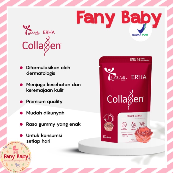 YOUVIT X ERHA COLLAGEN ANTI-AGING 14 GUMMIES