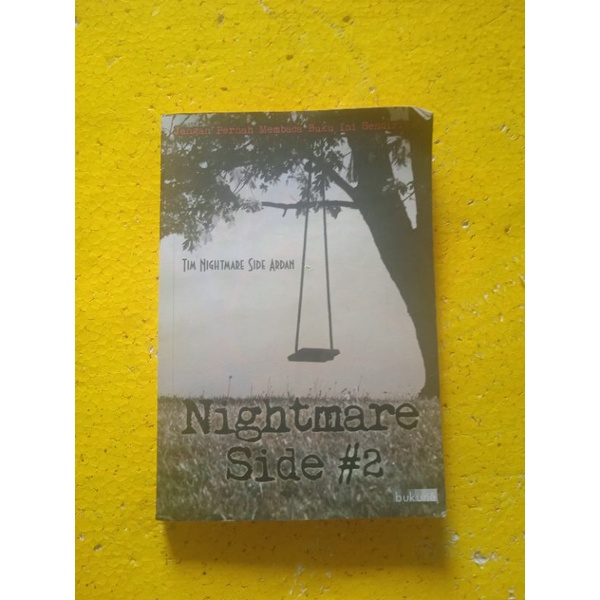 [Bukune] Buku Novel : Nightmare Side #2 - Tim Nightmare Side Ardan - Bekas - Original