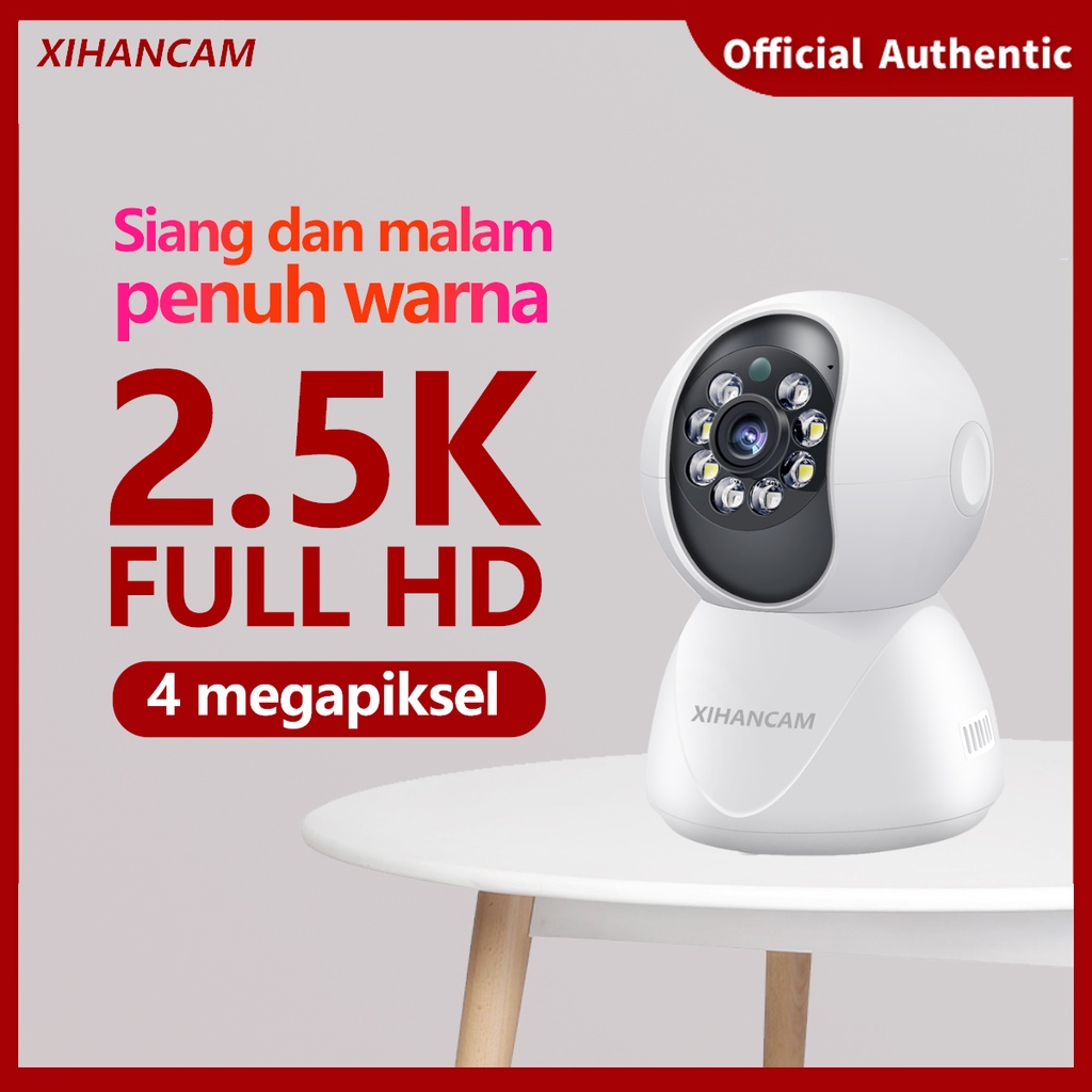 XIHANCAM Smart Cctv Wireless 4MP IP Camera Cctv Wifi Kamera Cctv Murah Lampu Cctv Kamera Wifi Jarak Jauh Lewat HP Kamera Pengintai Indoor PTZ Iot Home Automation