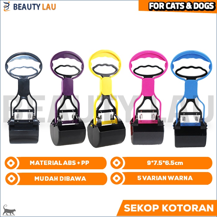 SEKOP SKOP PENJEPIT KOTORAN PUP ANJING KUCING DOG CAT LITTER SCOOP POOP SCOOPER