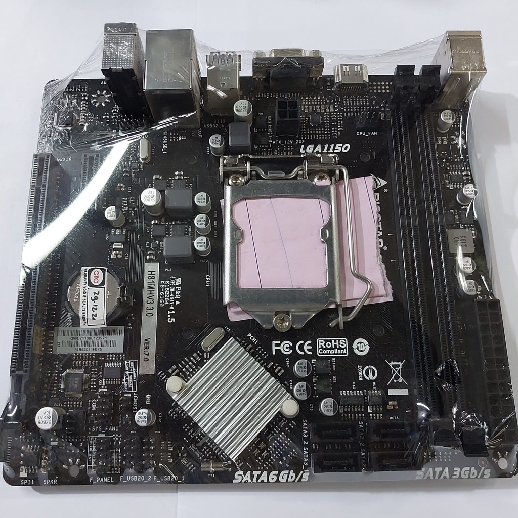 MAINBOARD MOTHERBOARD BIOSTAR H81 SOKET 1150