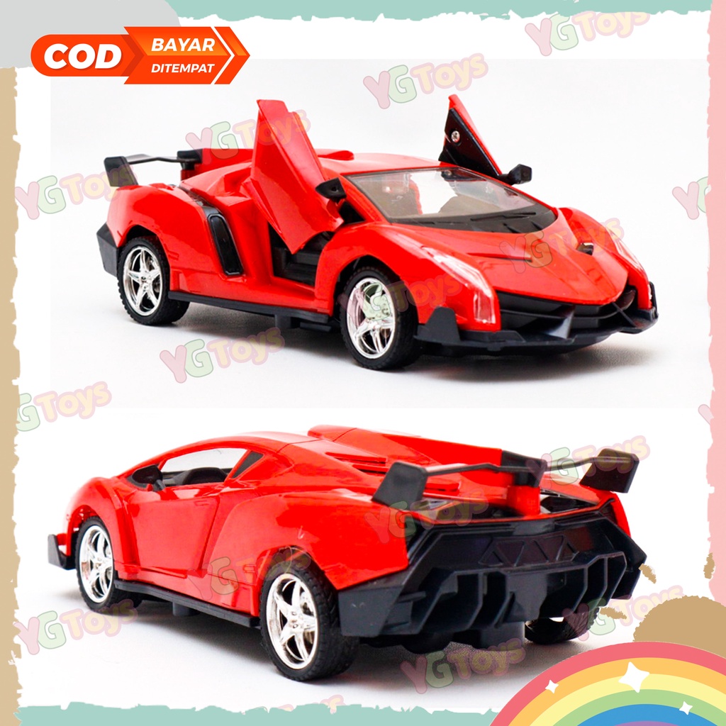 YGtoys Mainan Mobil Remot Control Pintu Buka RC Car Model Supercar