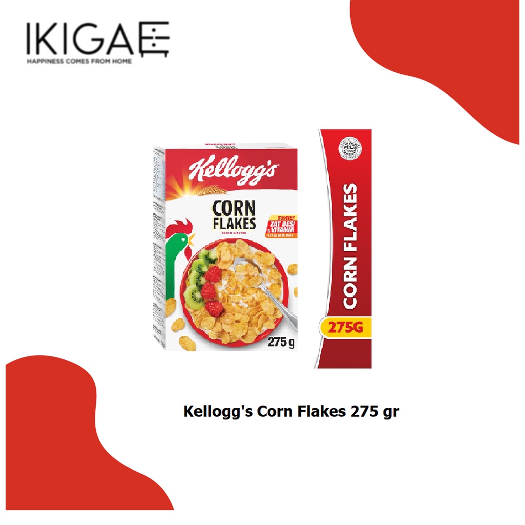 KELLOGG'S CORN CEREAL / MAKANAN SEHAT / SEREAL JAGUNG JUMBO PACK ANEKA VARIANT