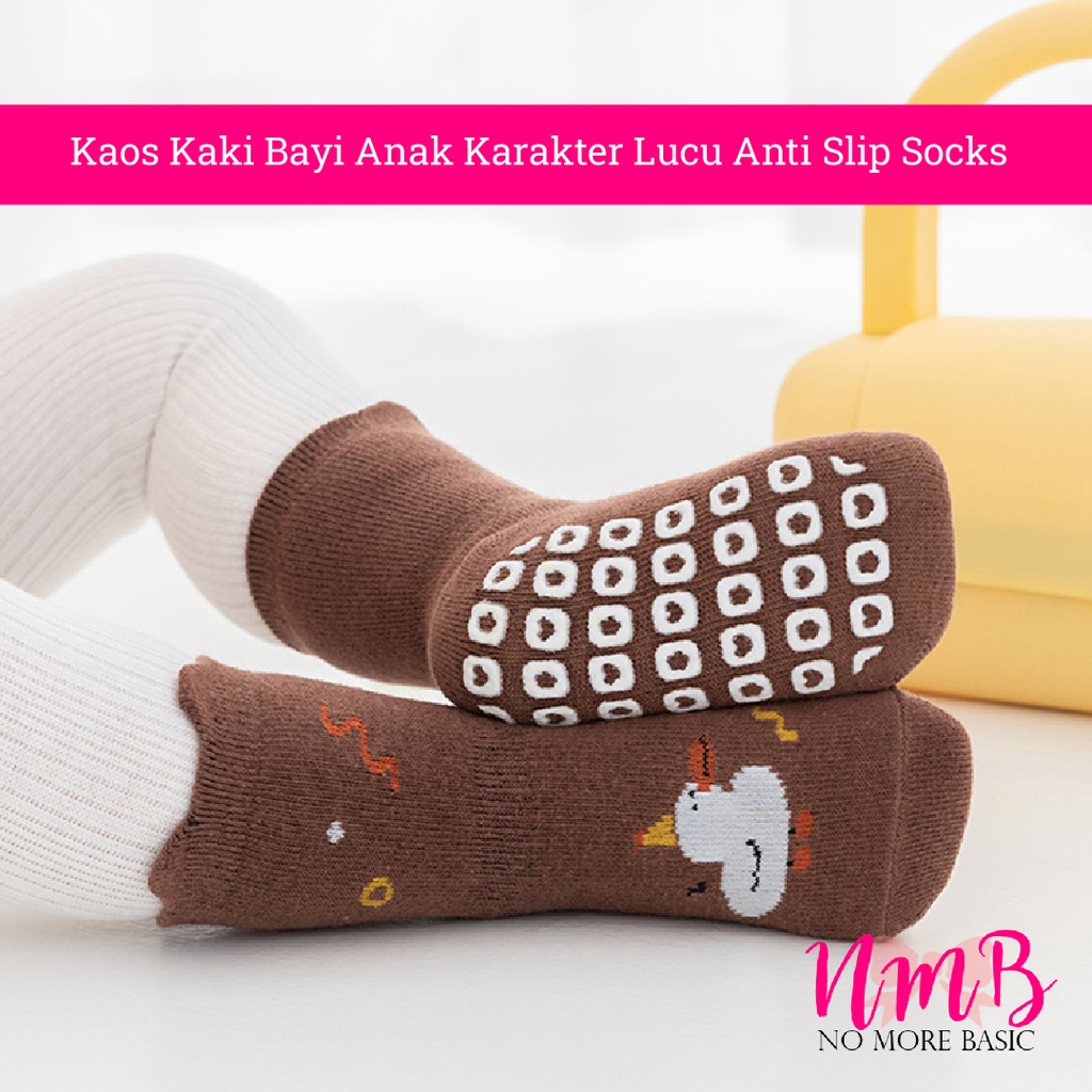 Kaos Kaki Bayi Anak Karakter Lucu Anti Slip Colorful Socks